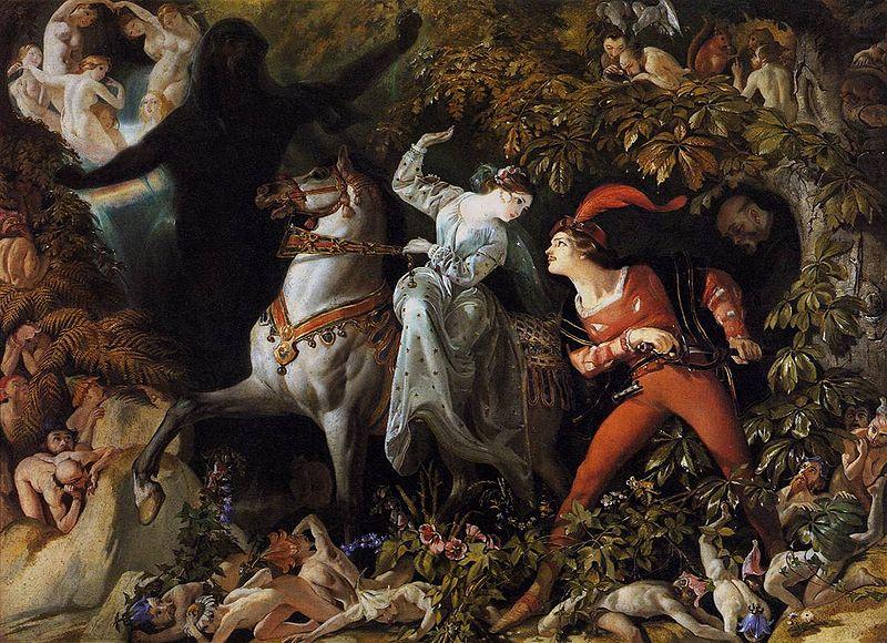 Maclise, Daniel A Scene from Undine china oil painting image